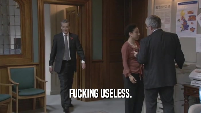 FUCKING USELESS.  
