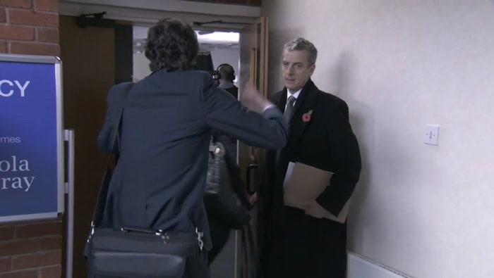 THAT'S SUBTLE(!) GET IN, WHATEVER IT IS. I'LL DO A TRIANGLE. 