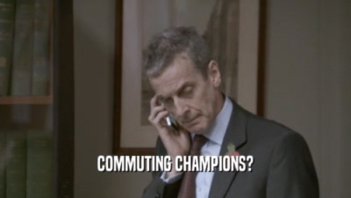COMMUTING CHAMPIONS?  