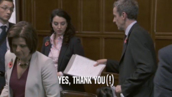 YES, THANK YOU(!)  