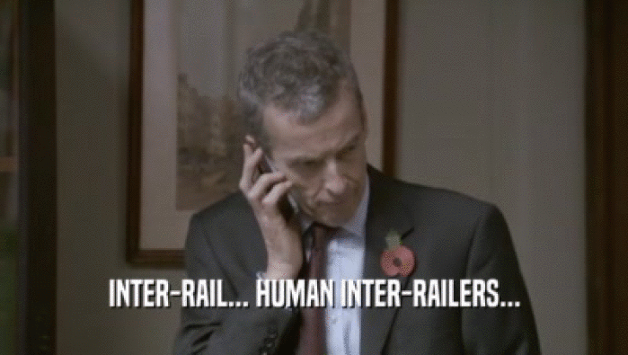 INTER-RAIL... HUMAN INTER-RAILERS...  