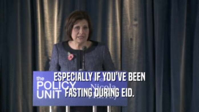 ESPECIALLY IF YOU'VE BEEN FASTING DURING EID. 