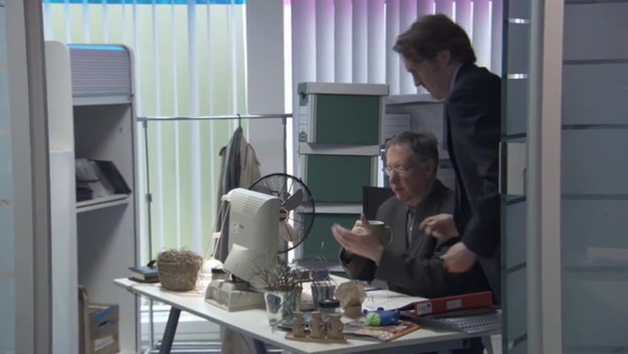 THEY'VE TURNED UP TO EVICT HIM AND HE'S NOT THERE. 