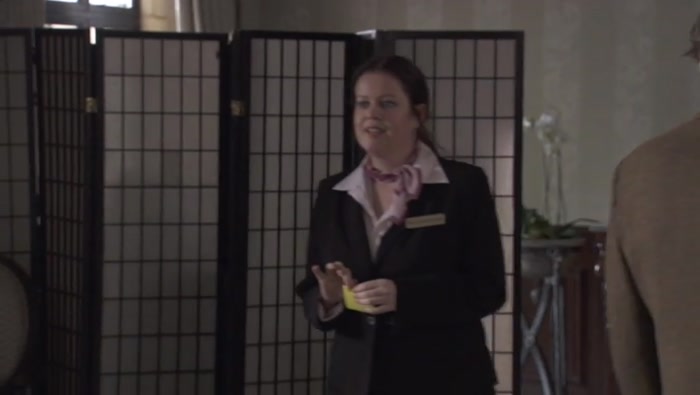 ER, I'M SORRY BUT DOES THE SIGN ON THE DOOR SAY 