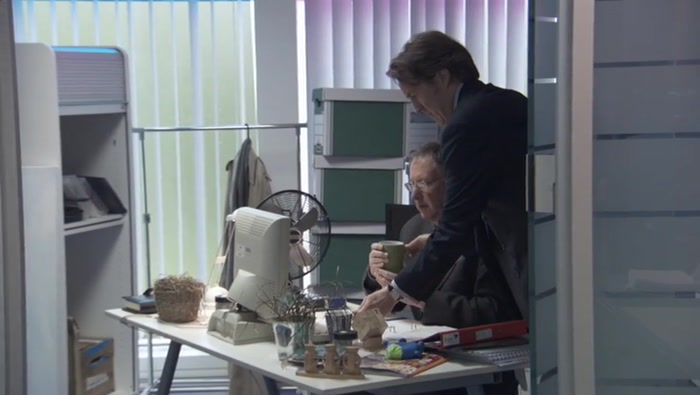 THEY'VE TURNED UP TO EVICT HIM AND HE'S NOT THERE. 