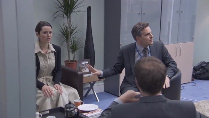 SO SHE'S A SECURITY RISK? OH, NO - I'D FORGOTTEN. YOU'RE NOT OH, NO - I'D FORGOTTEN. YOU'RE NOT