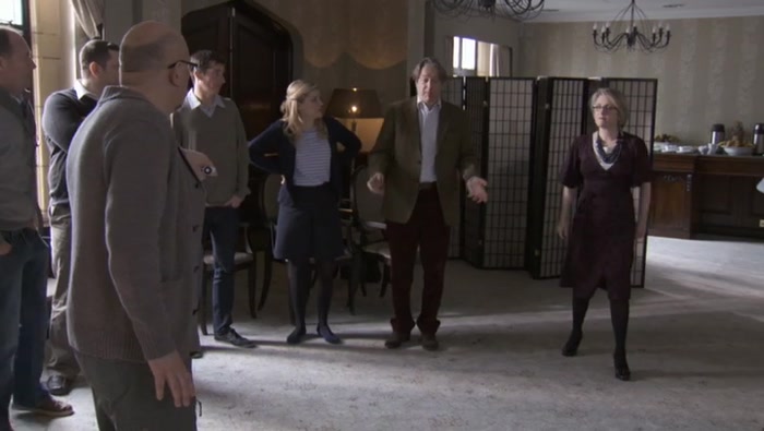 NO, WE JUST HOPED WE WERE GOING TO DO SOME DANCING, ER, STEWART. 