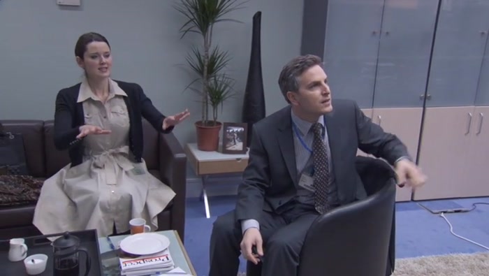 ER, LISTEN IS THERE A PROBLEM WITH ME BEING HERE? 