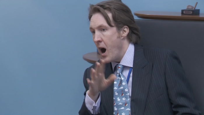 LOOK, I SPEAK FOR PETER AND I SAY THAT WE LOOK GUILTY AND I SAY THAT WE LOOK GUILTY