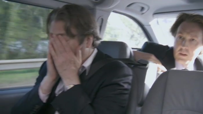 THERE'S NO ACTUAL BLOOD ON HIS HANDS AND HE REMEMBERED TO WIPE AND HE REMEMBERED TO WIPE