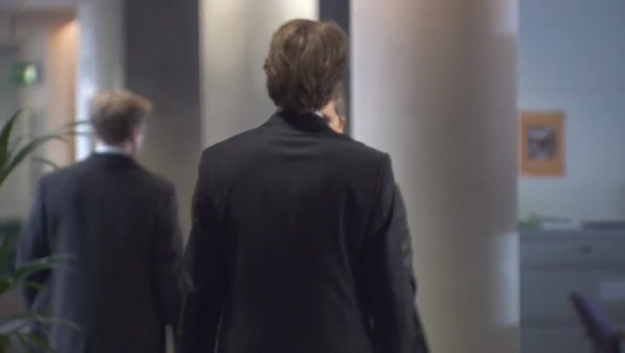I REALLY LIKE YOUR COAT, BY THE WAY. THANK YOU. 