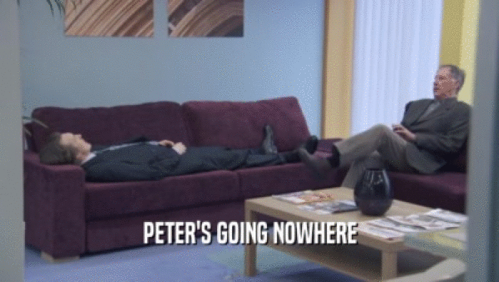 PETER'S GOING NOWHERE  