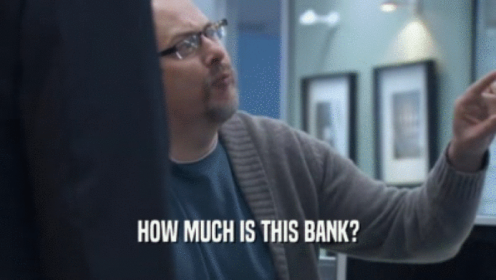 HOW MUCH IS THIS BANK?
  