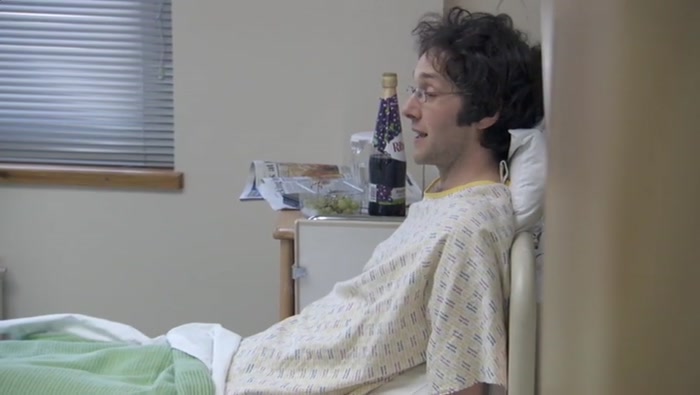 BAD LUCK, NO, IT'S AN APPENDIX OUT.  