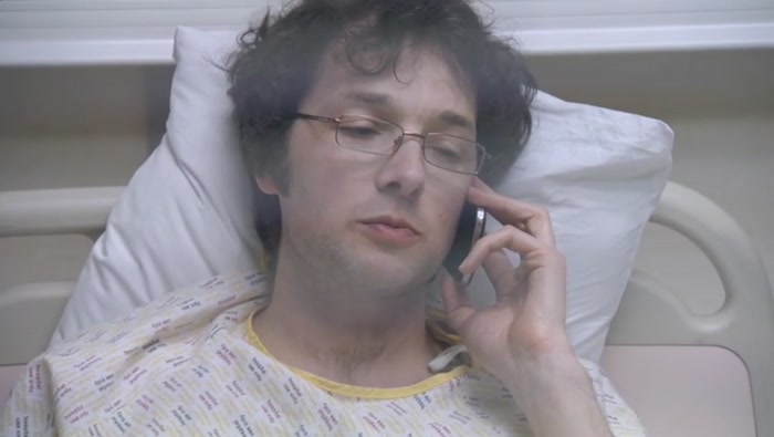 BECAUSE I'M IN ST THOMAS' HOSPITAL, GLENN. 