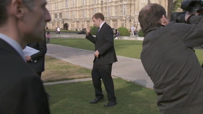 OH, GLENN, MY TRUSTY CRUSTY. I'VE JUST HAD MY BONEY BUTTOCKS SAVED. 