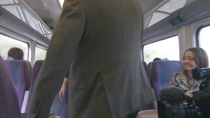 ACTUALLY, HAVING AN ACCURATE WEE INTO A MOVING TRAIN TOILET 
