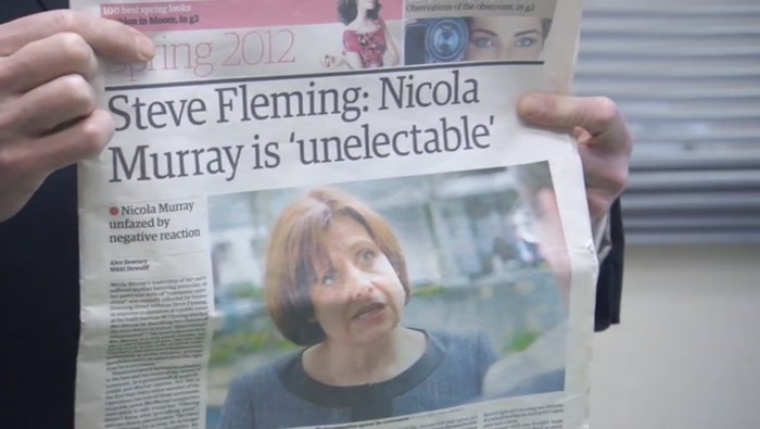 FLEMING IS FOAMING.  