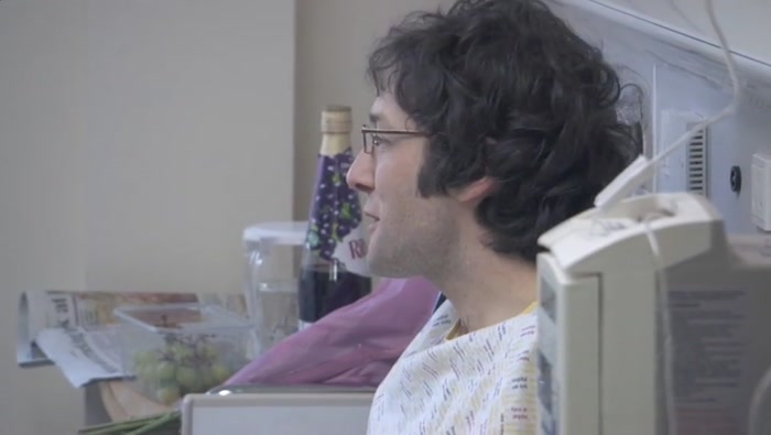 MALCOLM, I'M IN HOSPITAL, I'M NOT, I'M NOT WEARING ANY PANTS. I'M NOT, I'M NOT WEARING ANY PANTS.