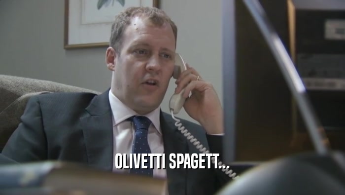 OLIVETTI SPAGETT...  