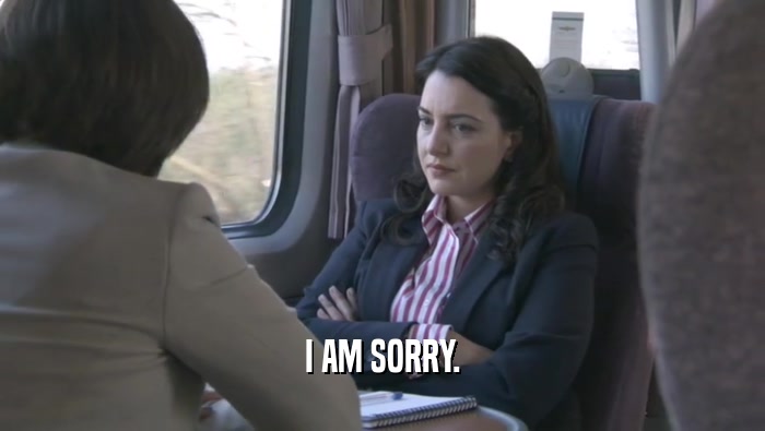 I AM SORRY.  