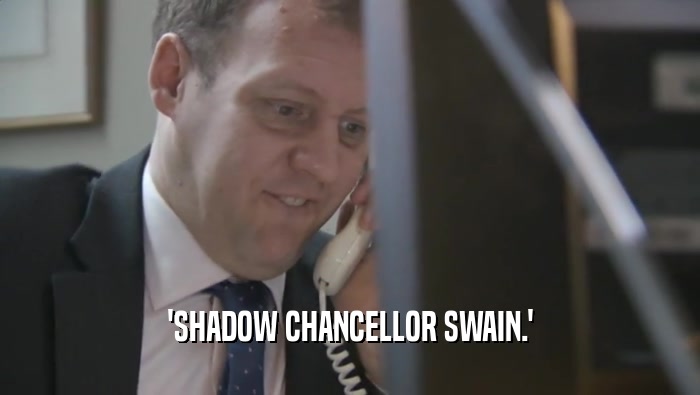 'SHADOW CHANCELLOR SWAIN.'  
