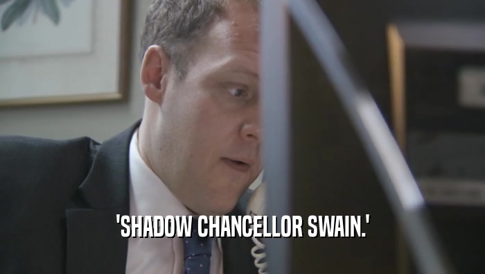 'SHADOW CHANCELLOR SWAIN.'  