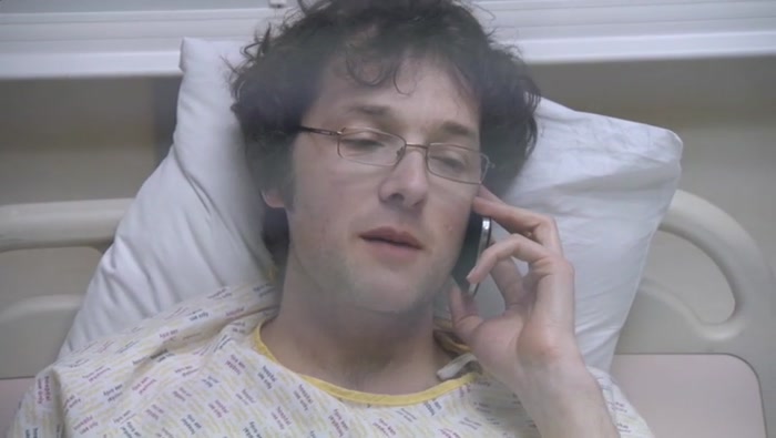 BECAUSE I'M IN ST THOMAS' HOSPITAL, GLENN. 