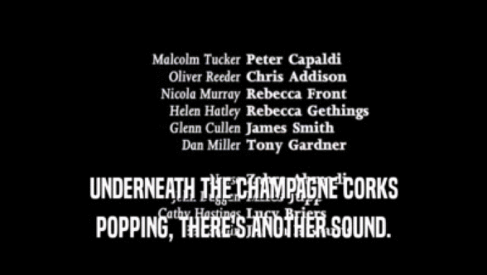 UNDERNEATH THE CHAMPAGNE CORKS POPPING, THERE'S ANOTHER SOUND. 