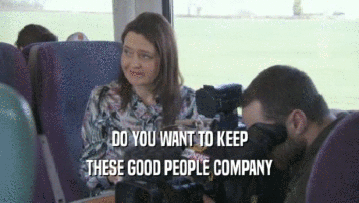 DO YOU WANT TO KEEP THESE GOOD PEOPLE COMPANY 