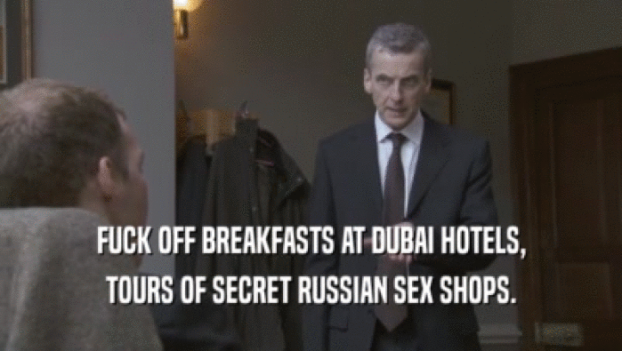 FUCK OFF BREAKFASTS AT DUBAI HOTELS, TOURS OF SECRET RUSSIAN SEX SHOPS. 