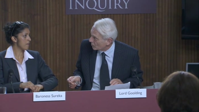 OF THIS INQUIRY, I THINK WE'LL LEAVE IT THERE FOR THE MOMENT, MRS MURRAY. 