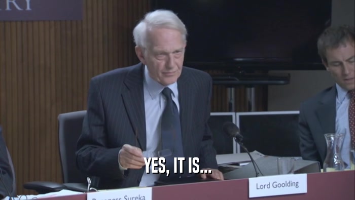 YES, IT IS...  