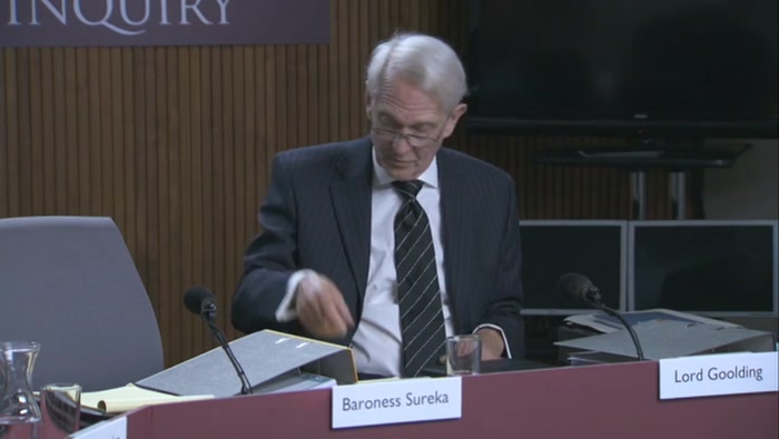 ER, OLIVER REEDER, YOU WERE A SENIOR ADVISOR TO NICOLA MURRAY 