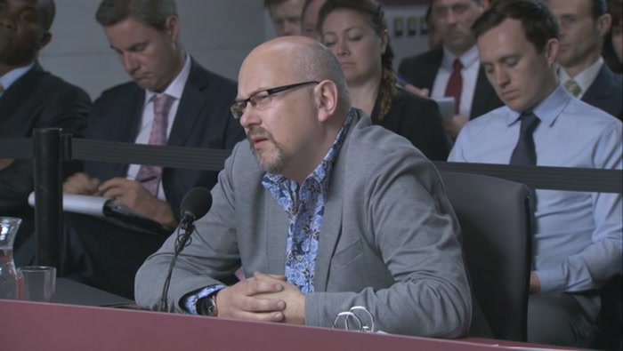 WELL, ER, DESPITE YOUR SHIRT, THIS ISN'T CSI MIAMI. 