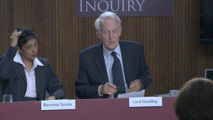 OF THIS INQUIRY, I THINK WE'LL LEAVE IT THERE FOR THE MOMENT, MRS MURRAY. 