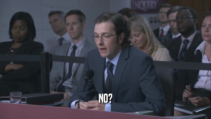 NO?  