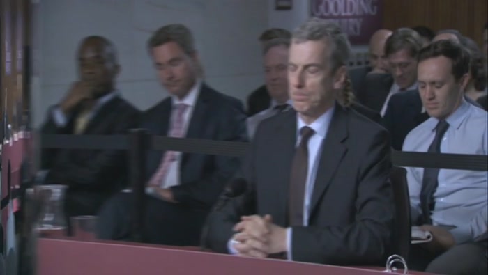 DID YOU SEE MR MALCOLM TUCKER'S EVIDENCE EARLIER? 