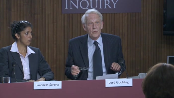 OF THIS INQUIRY, I THINK WE'LL LEAVE IT THERE FOR THE MOMENT, MRS MURRAY. 