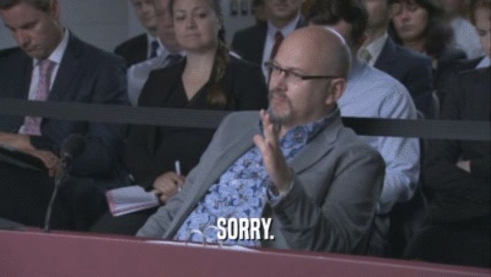 SORRY.  