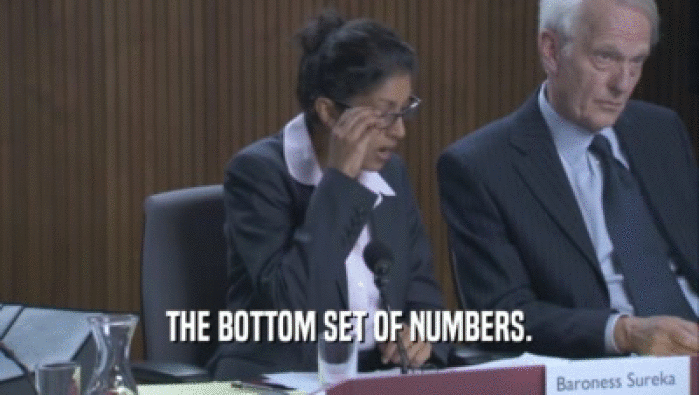 THE BOTTOM SET OF NUMBERS.  