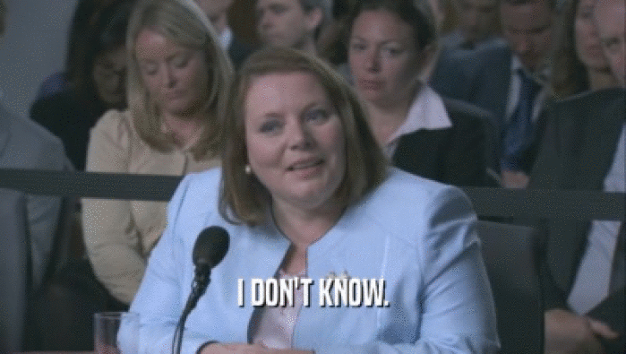 I DON'T KNOW.  