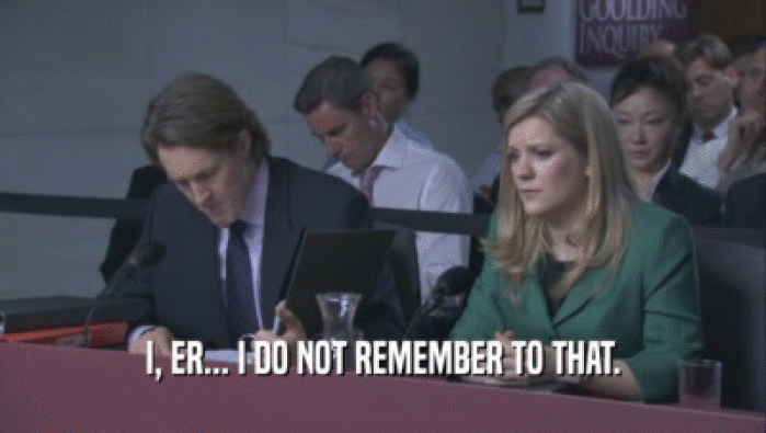 I, ER... I DO NOT REMEMBER TO THAT.  