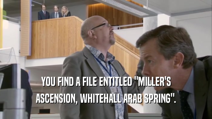 YOU FIND A FILE ENTITLED 