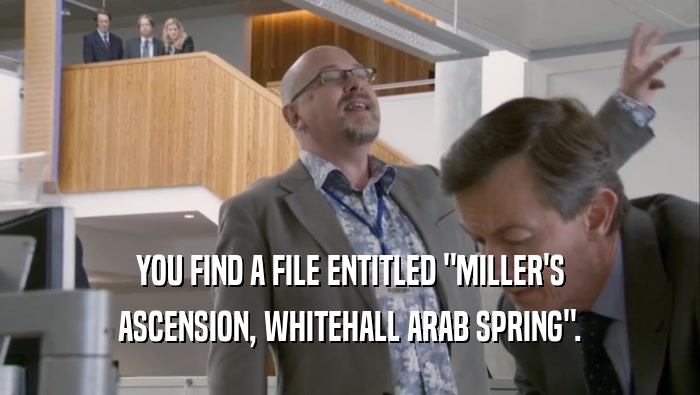 YOU FIND A FILE ENTITLED 