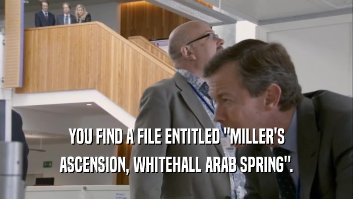 YOU FIND A FILE ENTITLED 