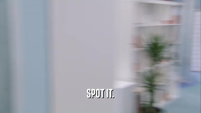 SPOT IT.  