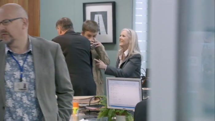 OH, GLENN! THESE ARE THE CARERS. THIS IS JACK, AND THIS IS ROHINKA. 