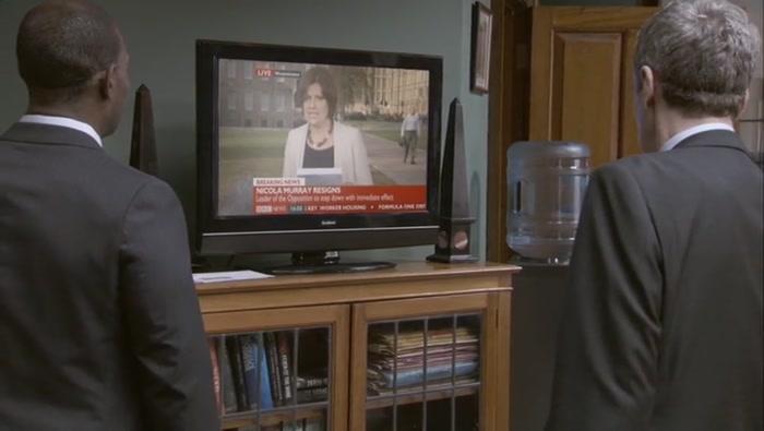 'I HAVE DECIDED TO STAND DOWN AS LEADER.' 